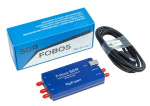 RigExpert Fobos SDR receiver with original packaging and USB 3.0 cable