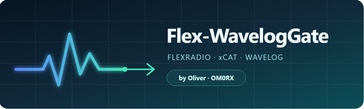 Flex-WavelogGate – propojení rádií FlexRadio, aplikace xCAT a logovacího systému Wavelog