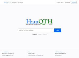 HamQTH databáza rádioamatérskych volacích značiek s vyhľadávaním a DX Clusterom