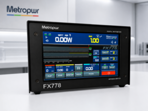 Metropower FX778 – digitálny wattmeter a merač PSV s dotykovým displejom
