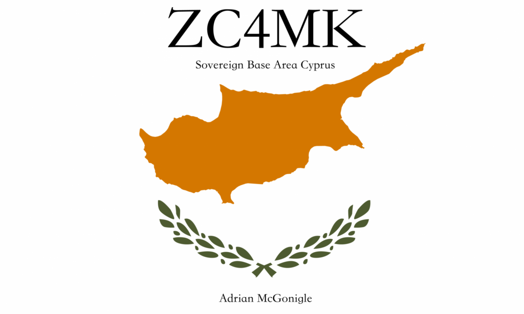 ZC4MK: G0KOM sa vracia na britské základne na Cypre ZC4MK – rádioamatérska stanica Sovereign Base Area Cyprus